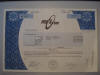 MP3.com MP3 dotcom Music Stock certificate