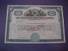  Four Wheel Drive 4x4 stock certificate