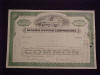  GM General Motors Chevy stock certificate