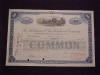 Baltimore Ohio Rail Road Stock Certificate