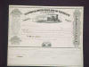 Central Ohio Rail Road Stock Certificate